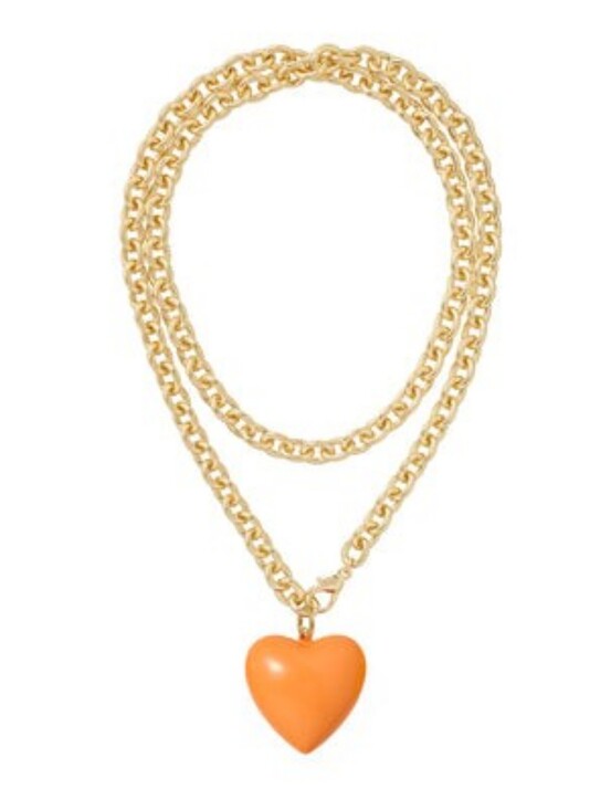 Roxanne Assoulin Jewelry - Roxanne Assoulin The Big Puffy Heart Charm Necklace